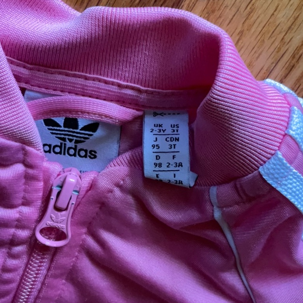 Adidas Kids Pink Matching Set - Picture 4 of 6